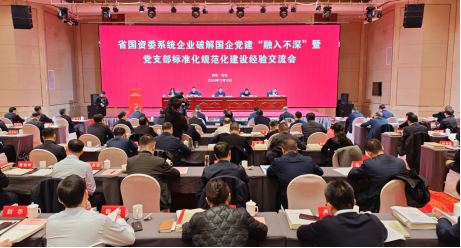 【黨建動態】集團3個黨支部榮獲“省國資委系統企業標準化規范化建設示范黨支部”稱號